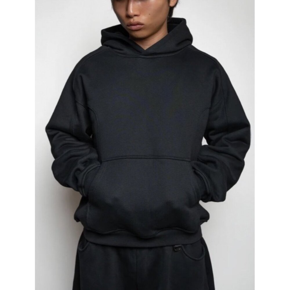 DSG Sport Fleece Size Medium Youth KIds Black Unisex Hoodie Pullover NWT $40 Dic